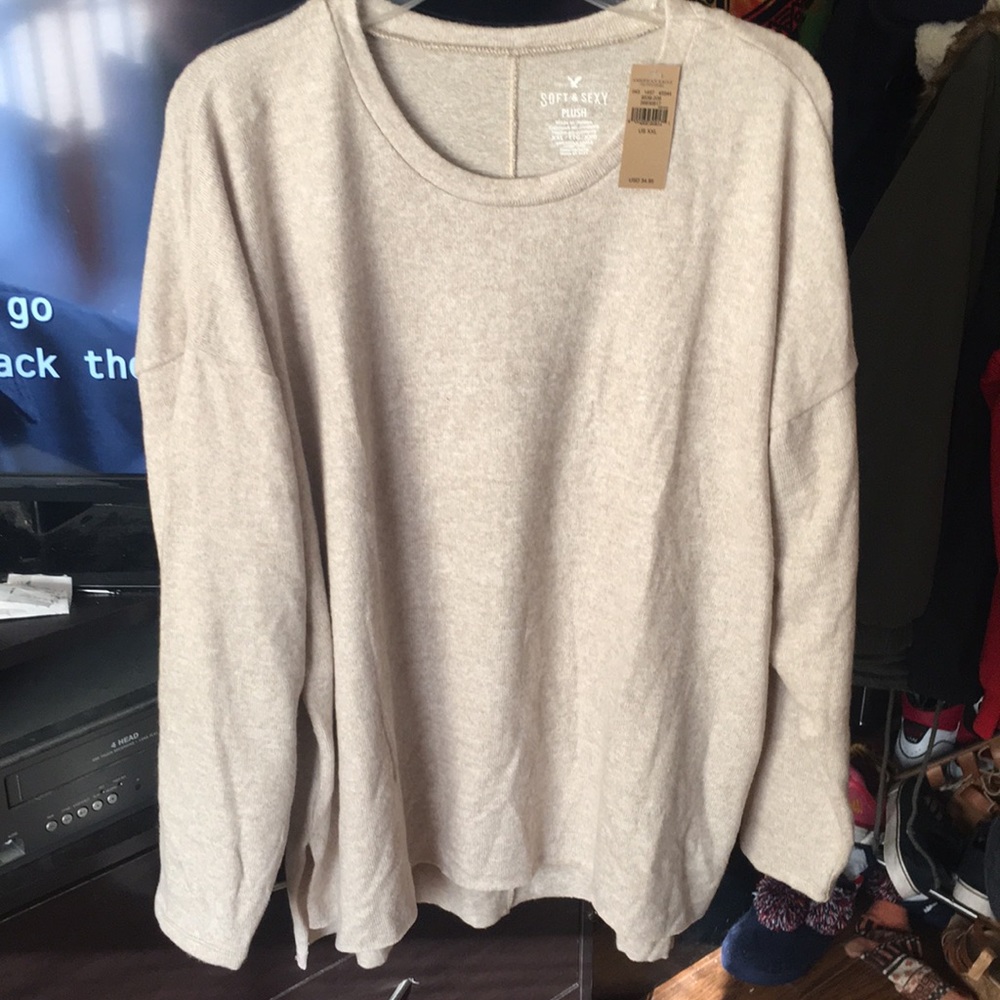 American Eagle Soft and Sexy Plush Sweater